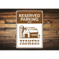 Farmer Parking Sign