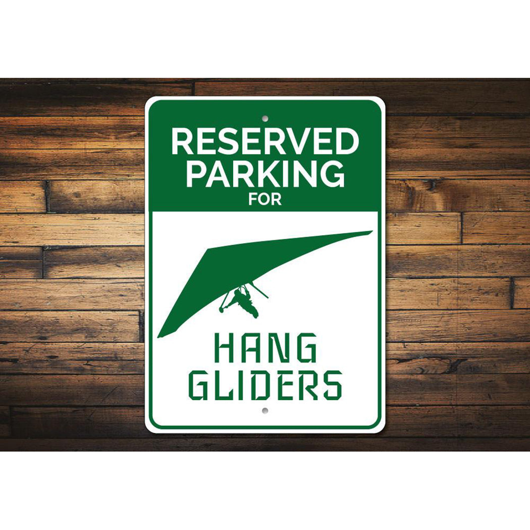 Hang Glider Parking Sign