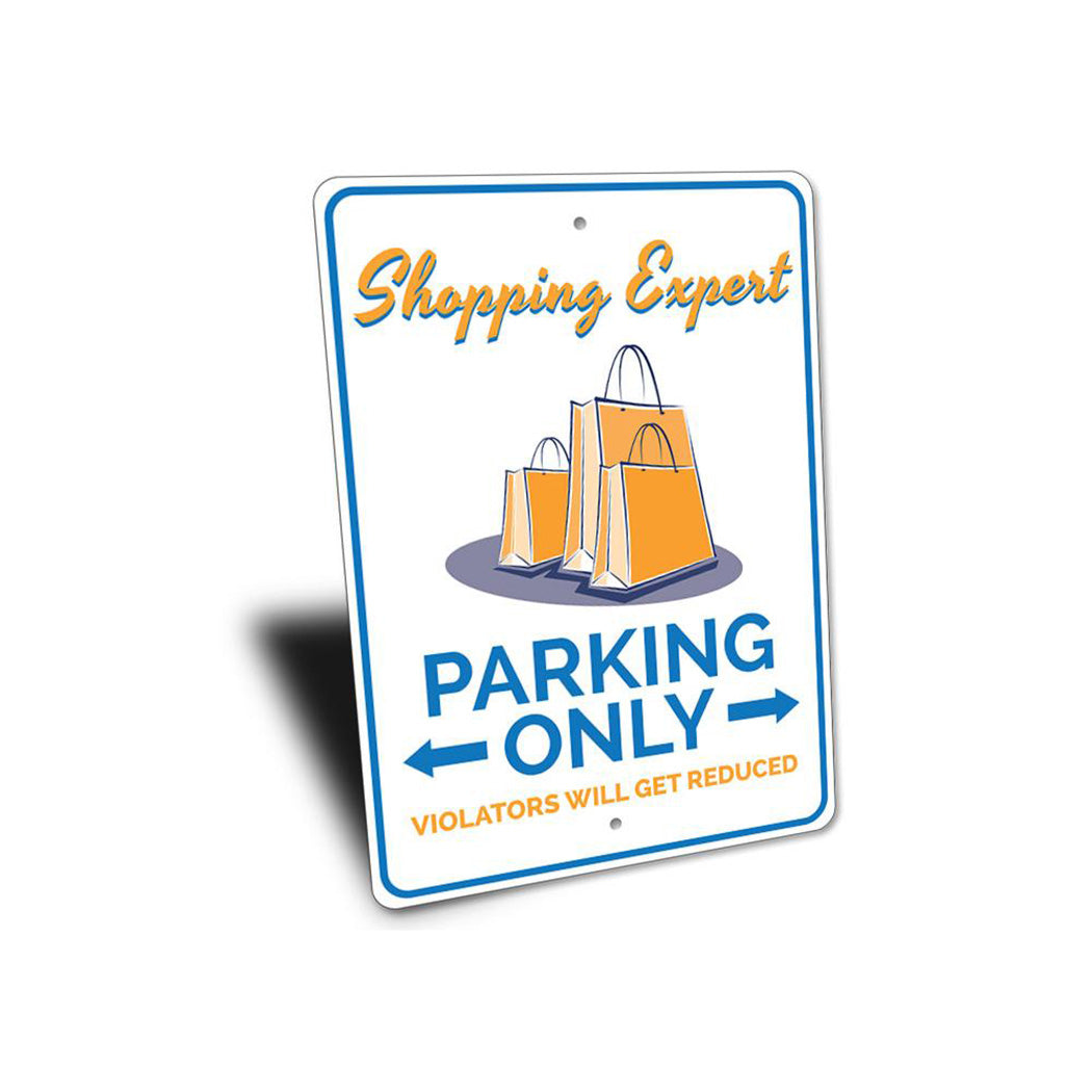 Shopper Parking Sign