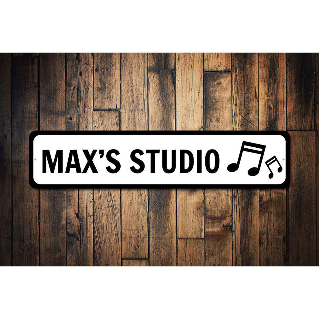 Music Studio Sign