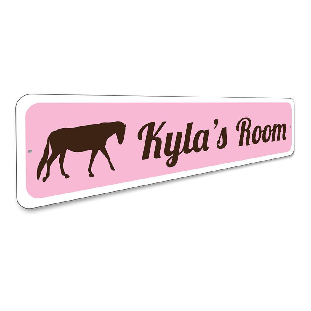 Kids Room Horse Sign