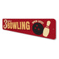 Bowling Sign
