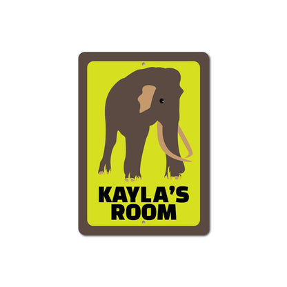 Kids Room Elephant Sign