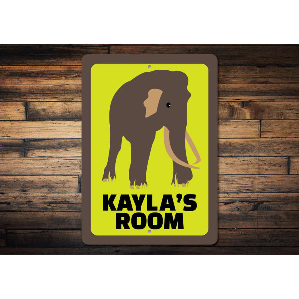 Kids Room Elephant Sign