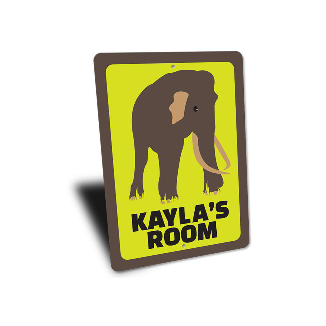 Kids Room Elephant Sign