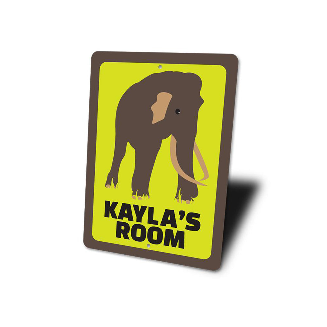 Kids Room Elephant Sign