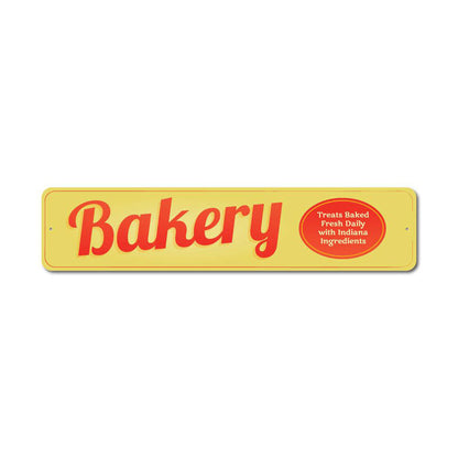 Bakery Metal Sign