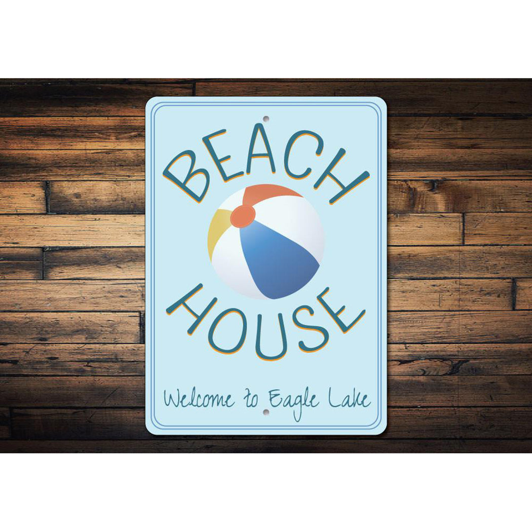 Beach Ball Sign