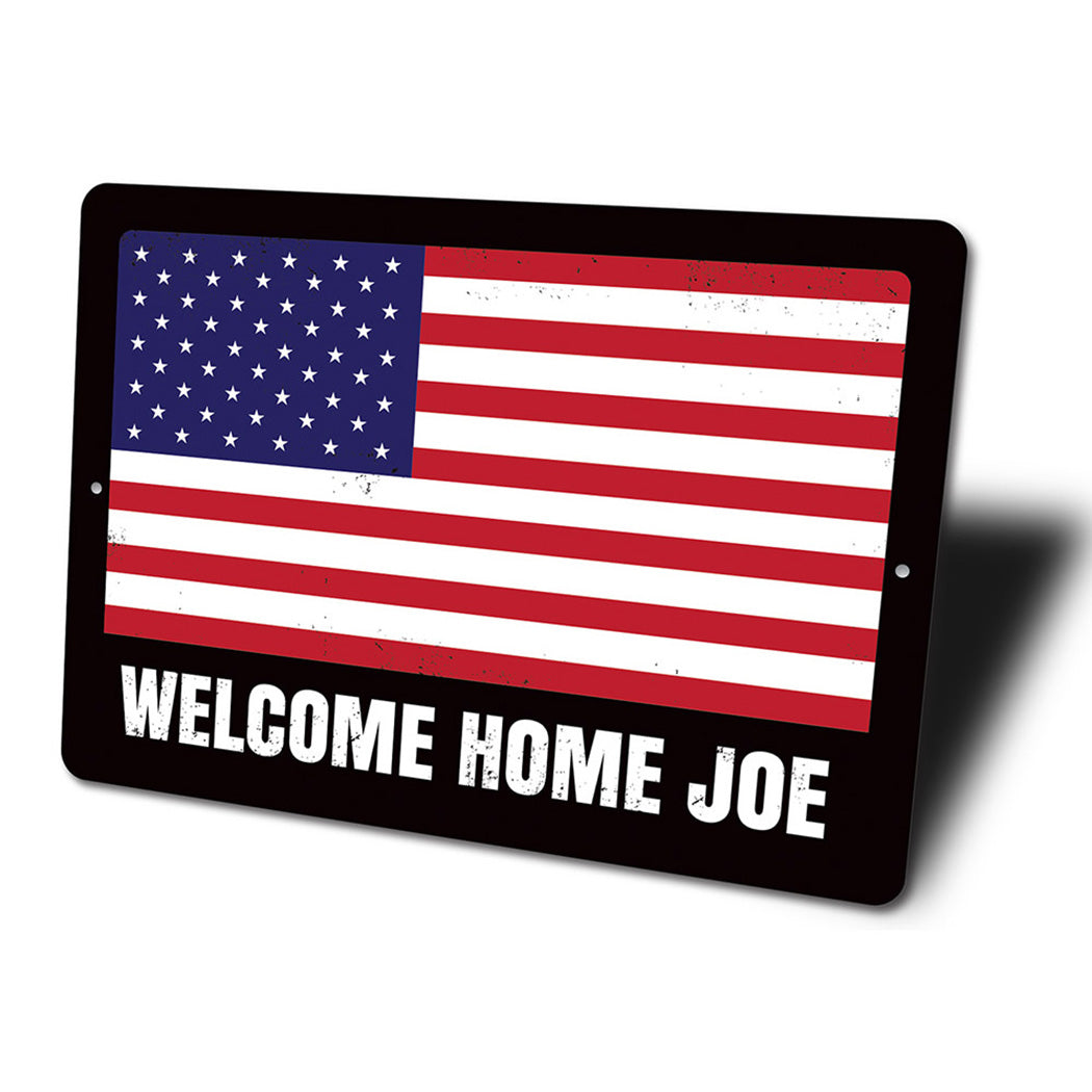 American Flag Sign