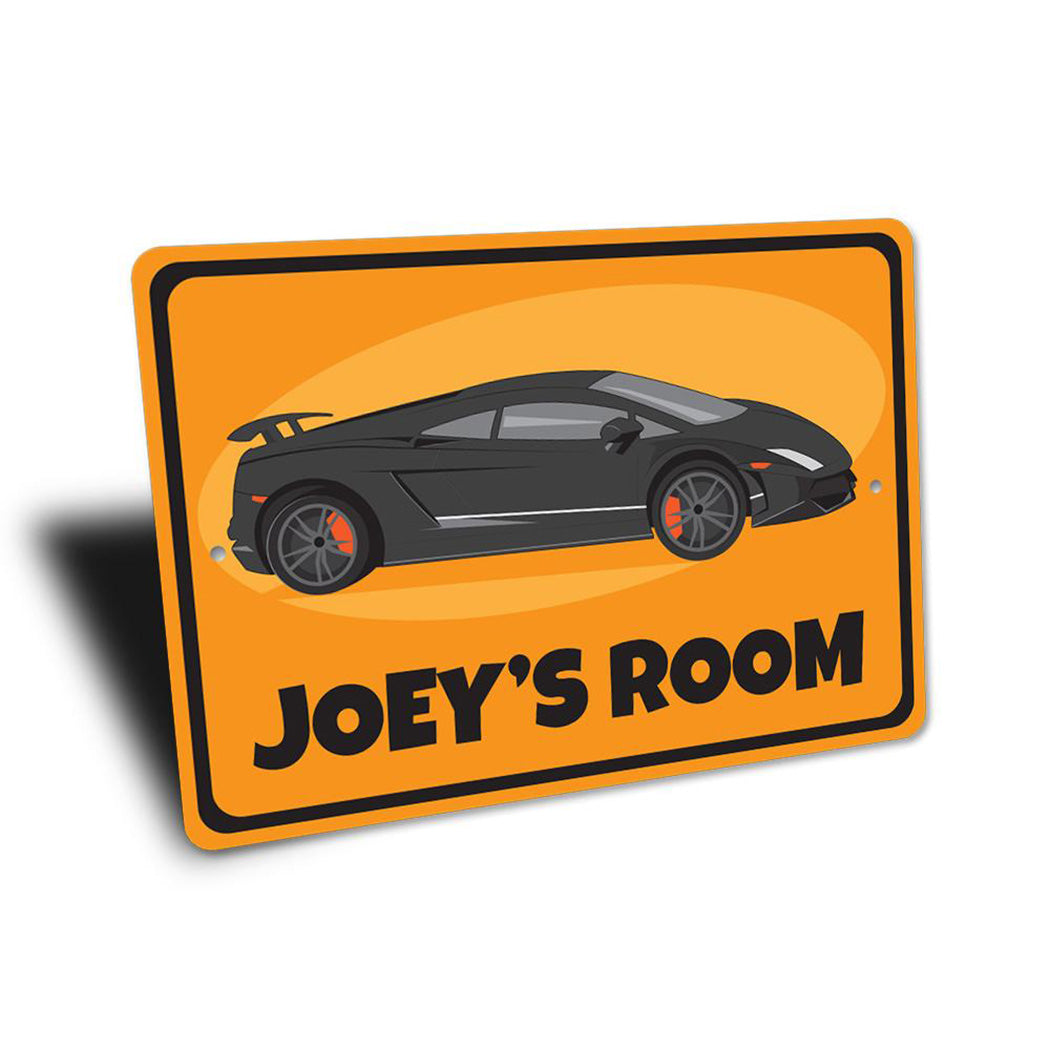 Sports Car Sign