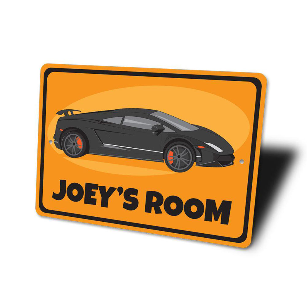 Sports Car Sign