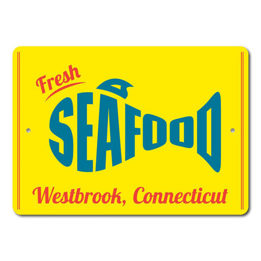 Fresh Seafood Sign