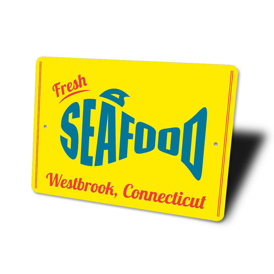 Fresh Seafood Sign