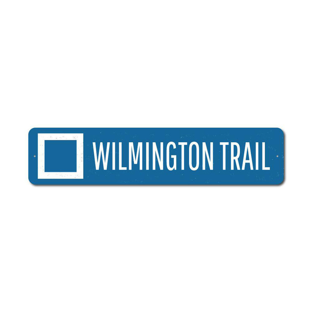 Wilmington Trail Metal Sign