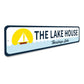 Sailboat Lake House Sign