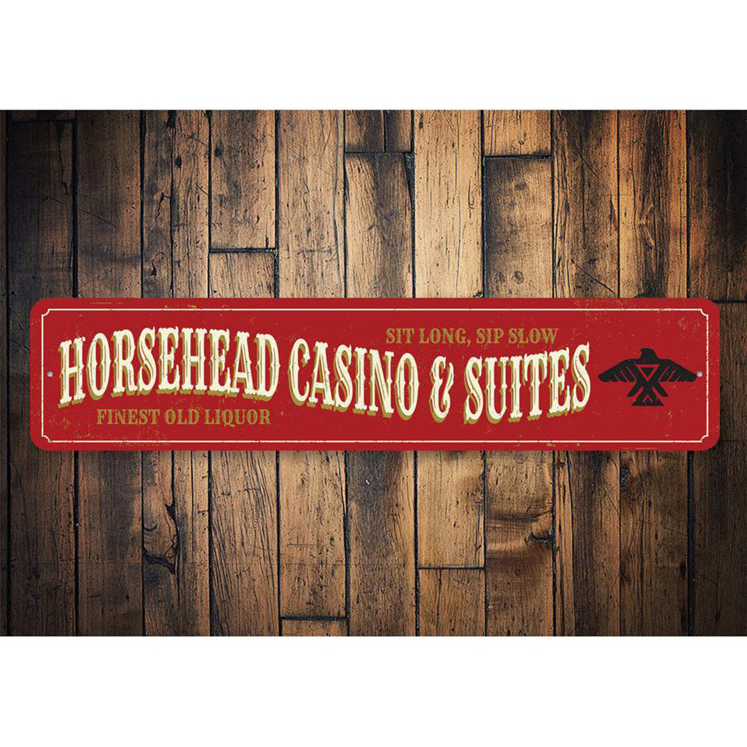 Horsehead Casino Sign