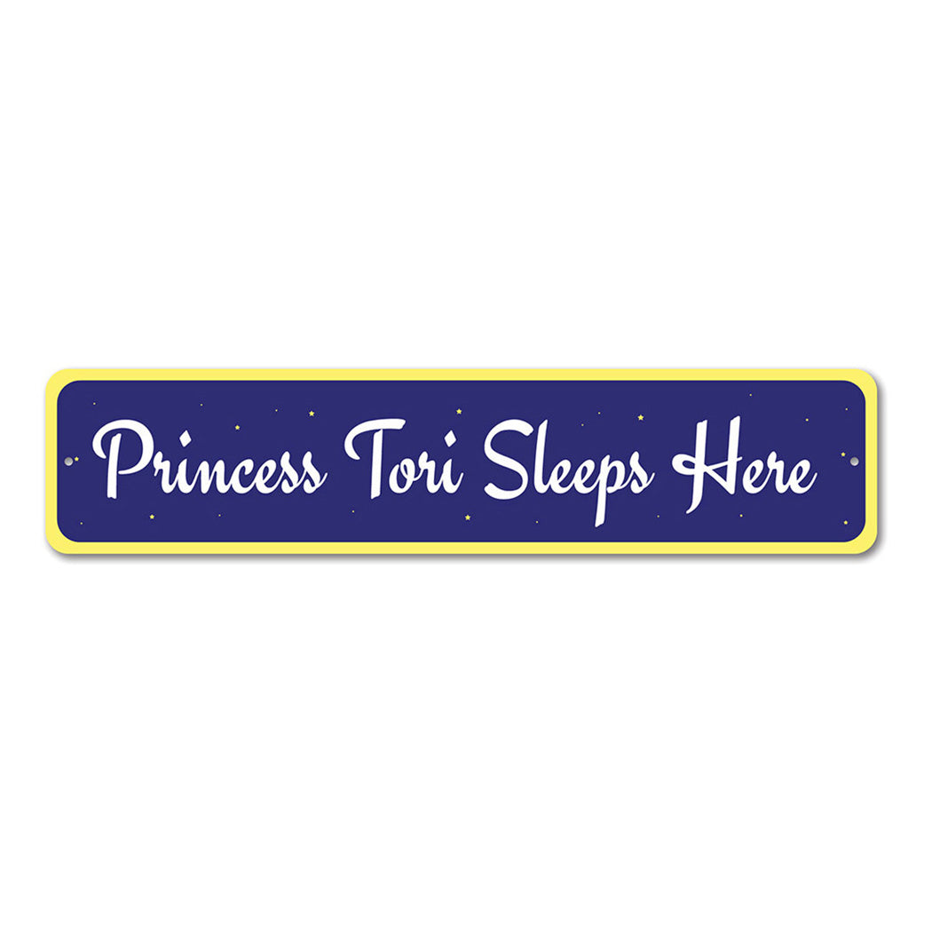 Princess Metal Sign