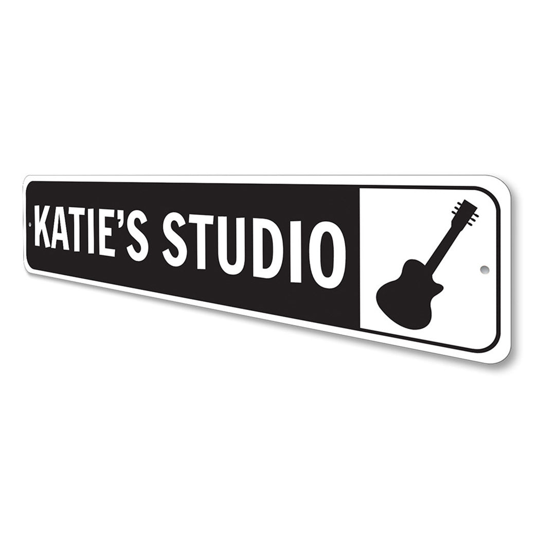 Guitar Studio Sign