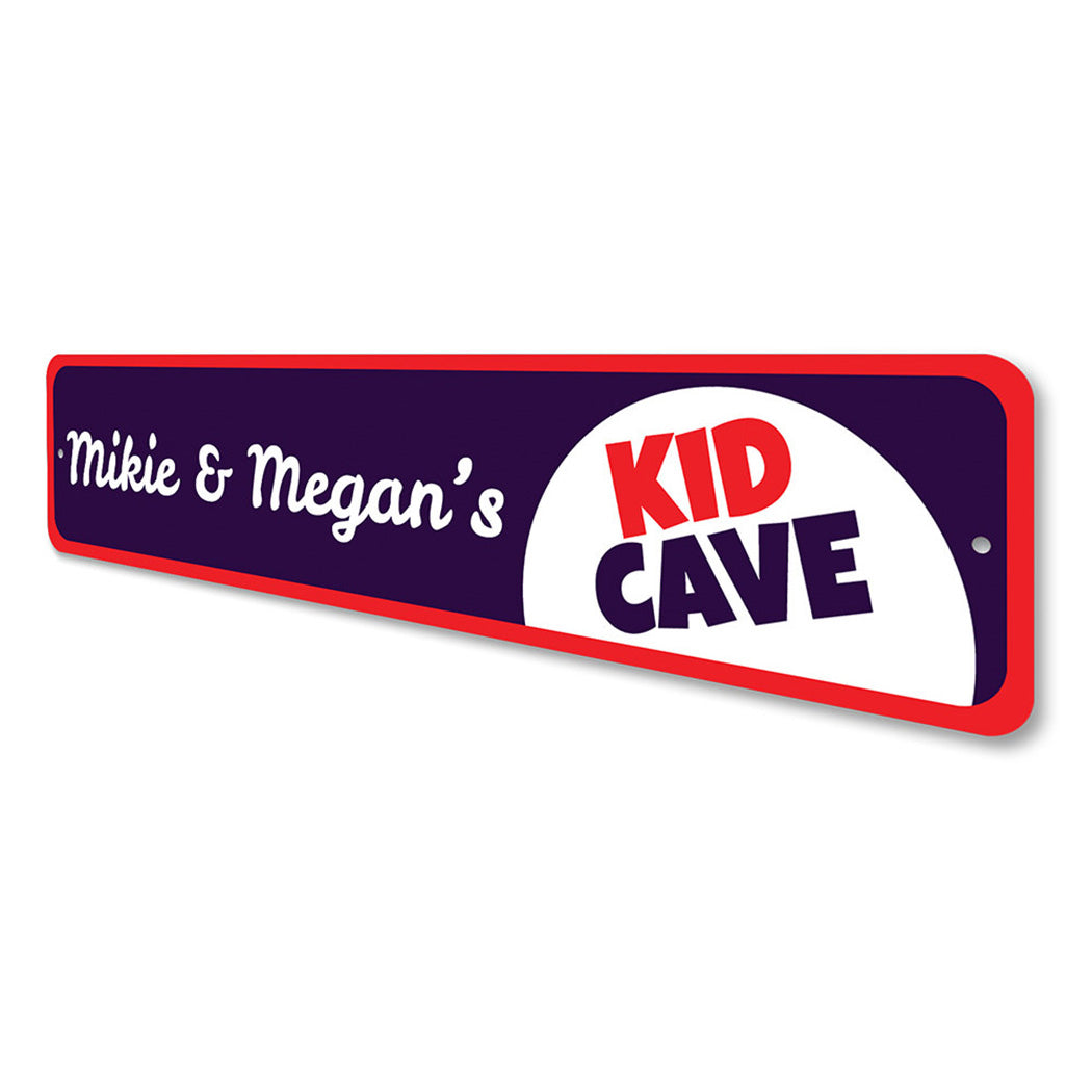 Kids Cave Sign
