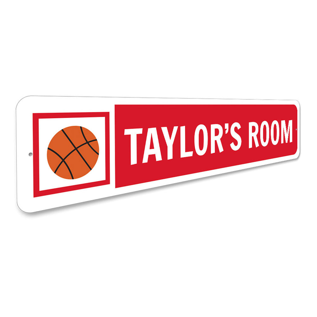 Kids Room Basketball Sign