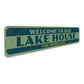 Old Lake House Sign