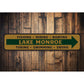 Lake Directional Sign