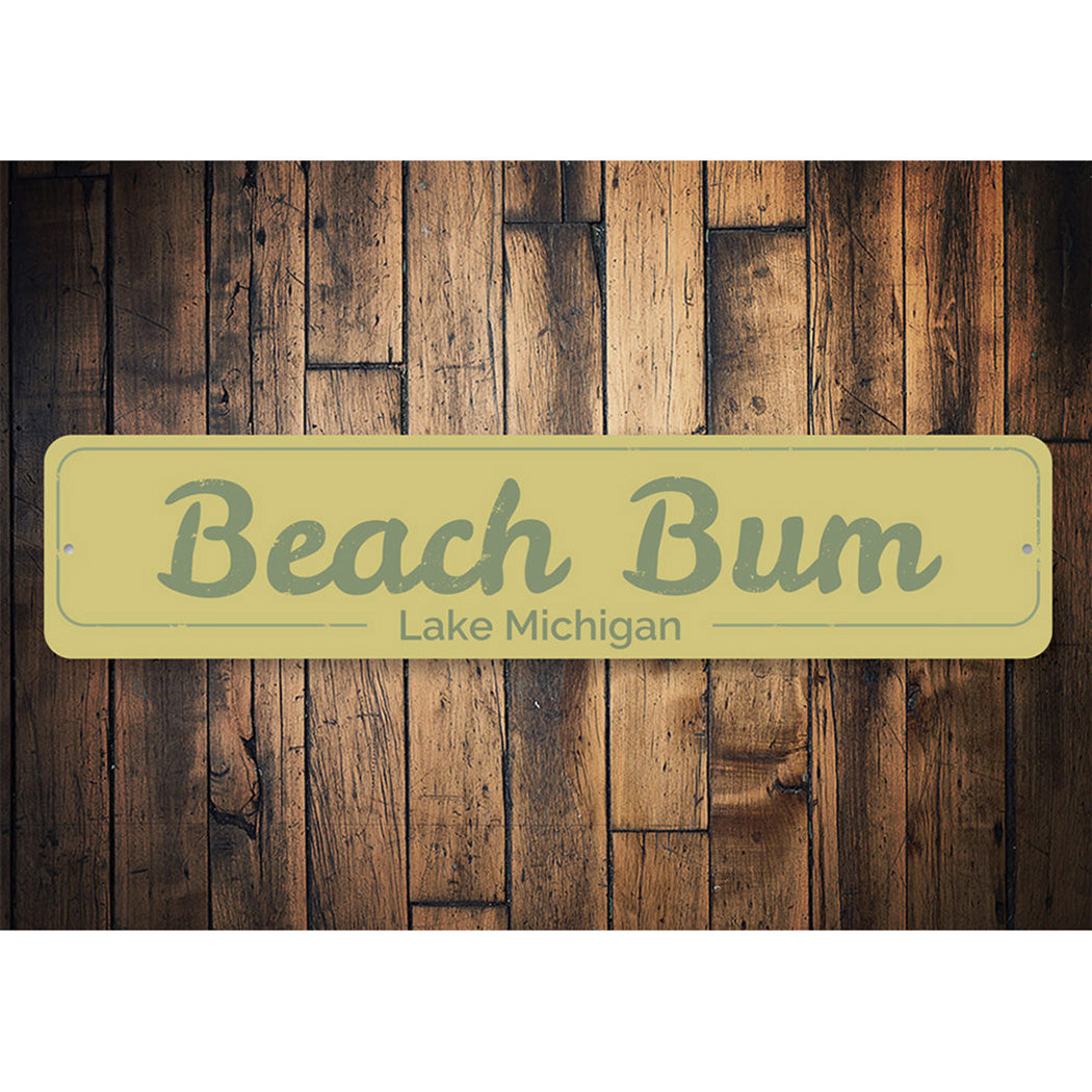 Beach Bum Sign