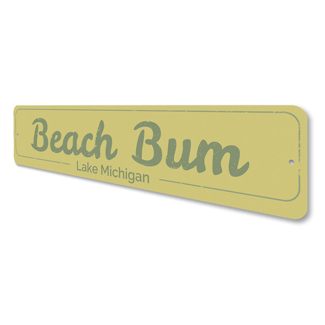 Beach Bum Sign