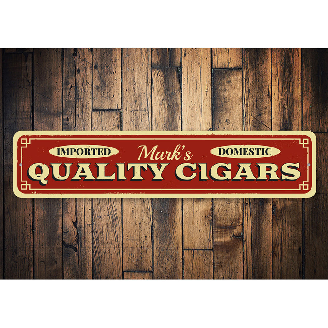 Quality Cigars Sign