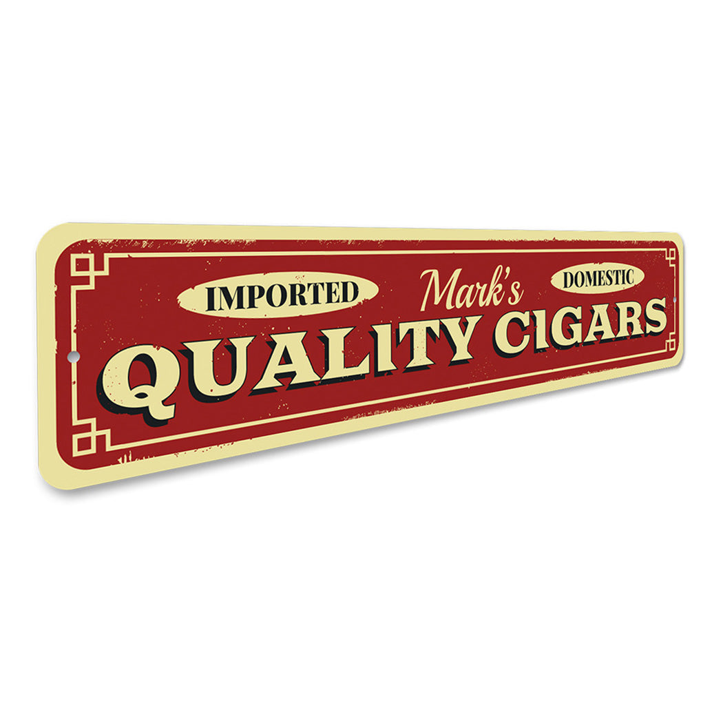 Quality Cigars Sign