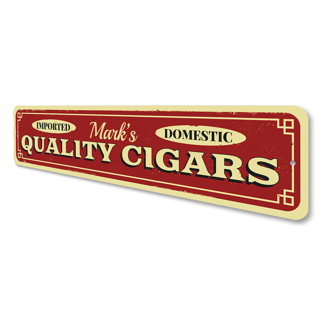 Quality Cigars Sign