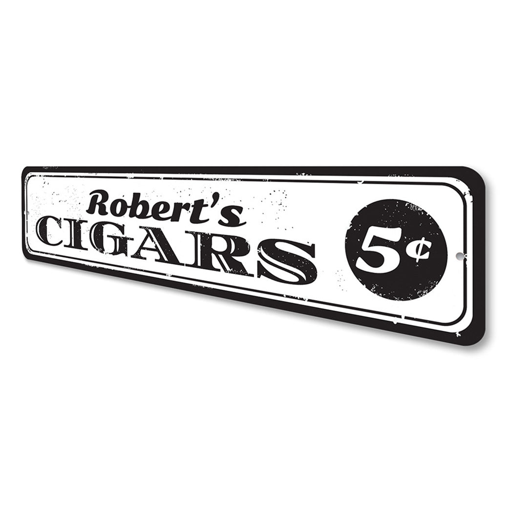 5 Cent Cigars Sign