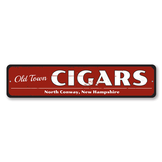 Old Cigar Metal Sign