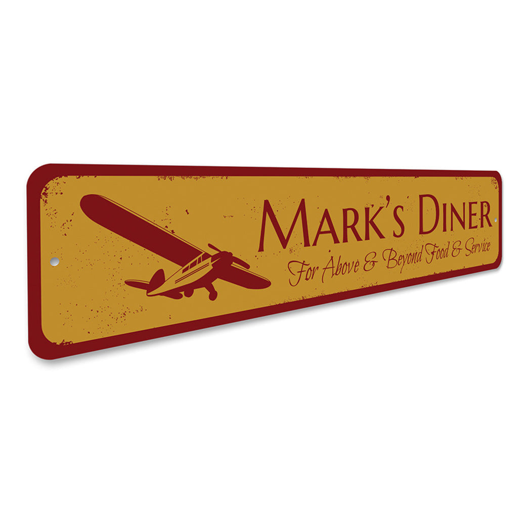 Airplane Diner Sign