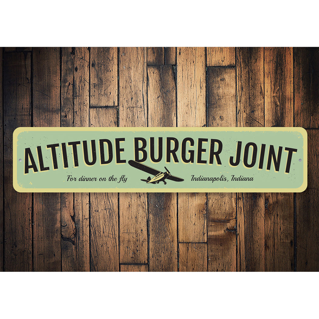 Altitude Burger Joint Sign