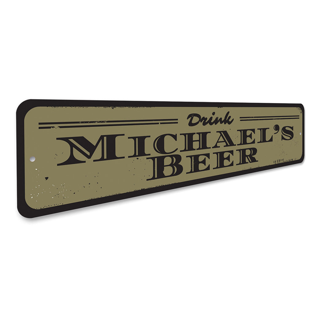 Drink Beer Sign
