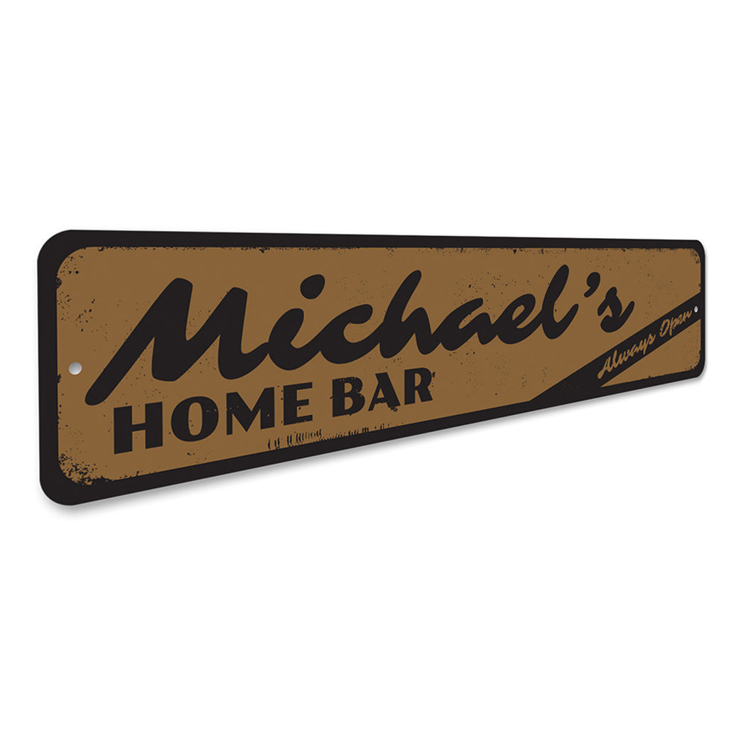 Home Bar Sign