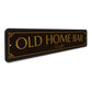 Old Home Bar Sign