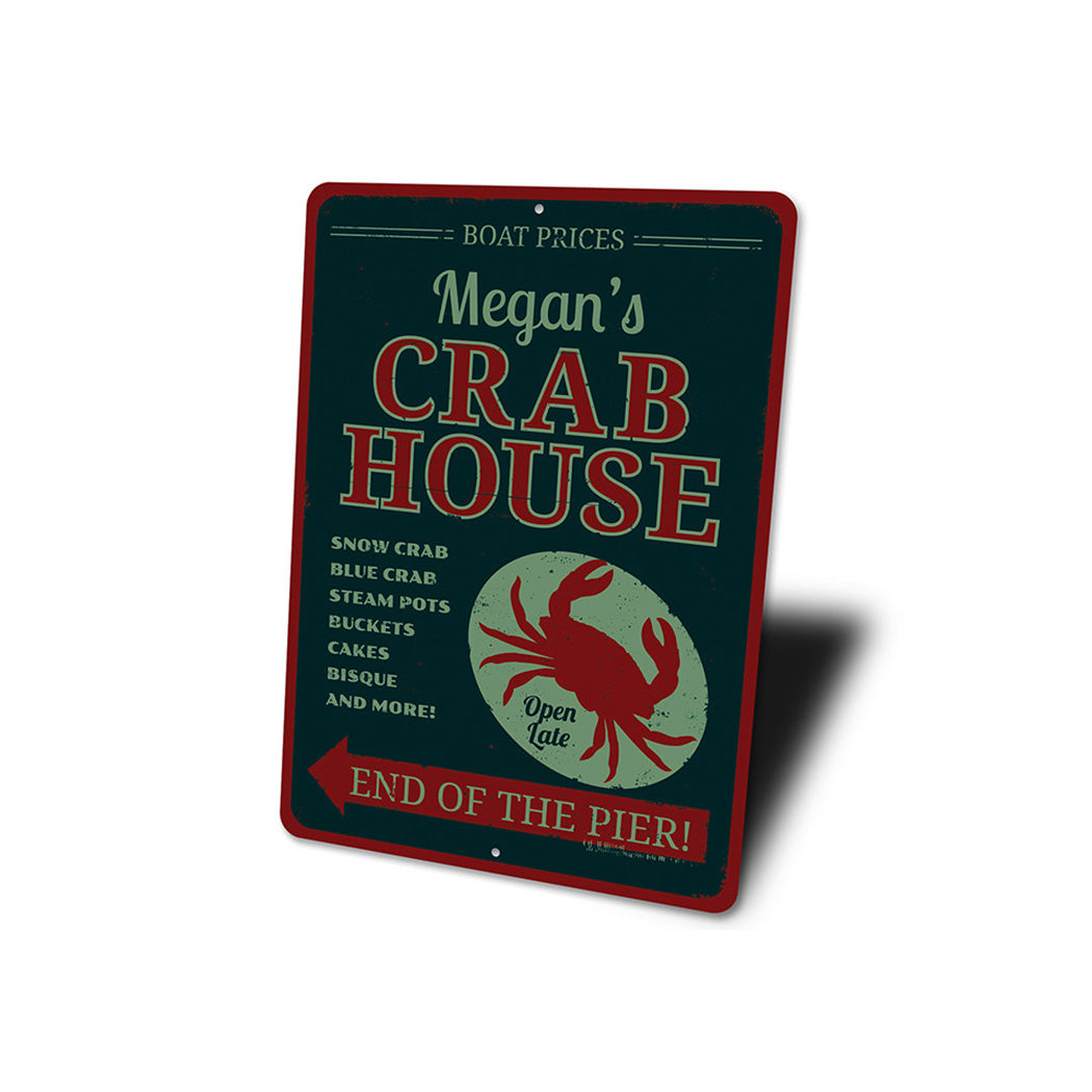 Crab House Sign