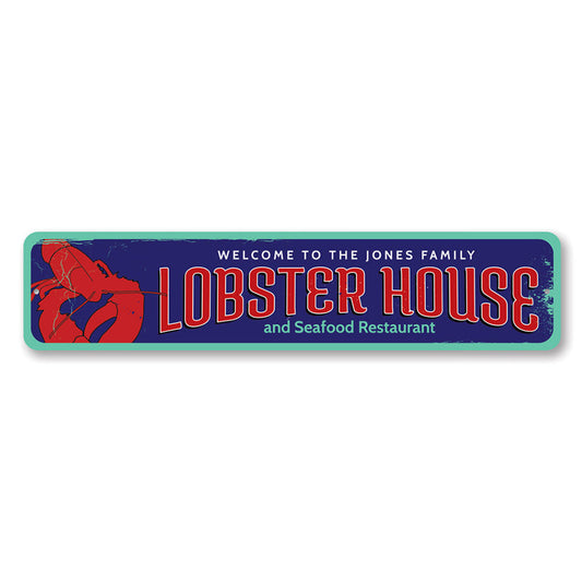 Lobster Shack Metal Sign