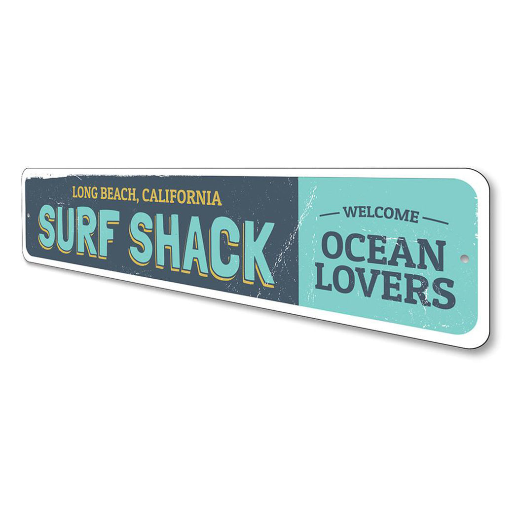 Welcome Ocean Lovers Sign