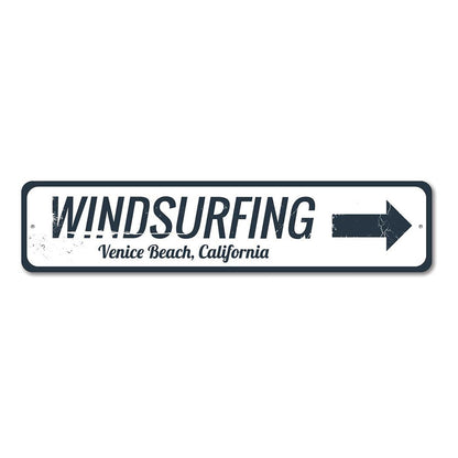 Windsurfing Metal Sign