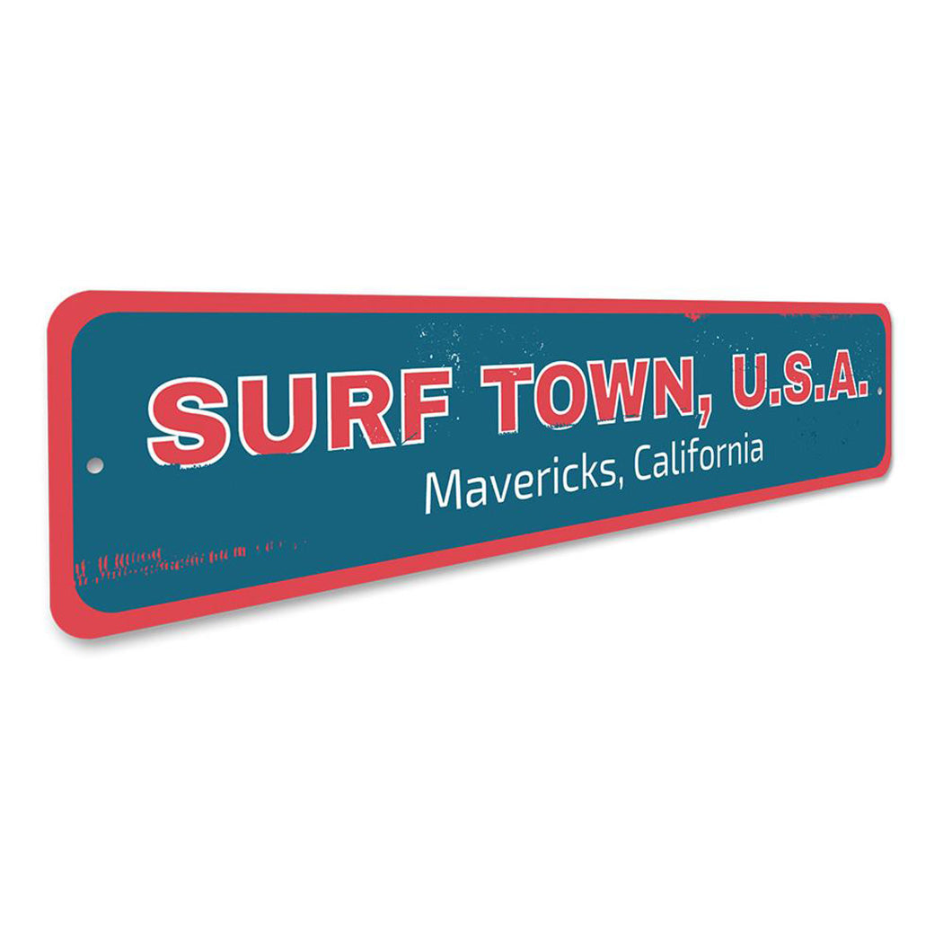 Surf Town USA Sign