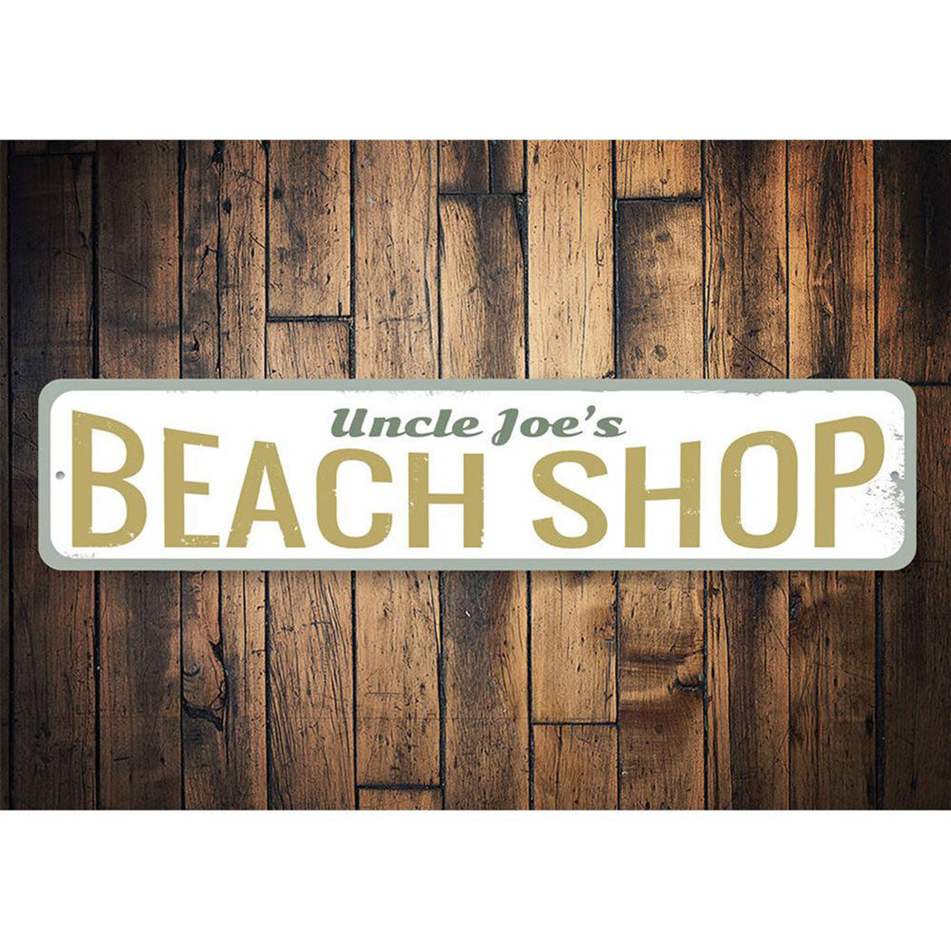 Beach Shop Sign