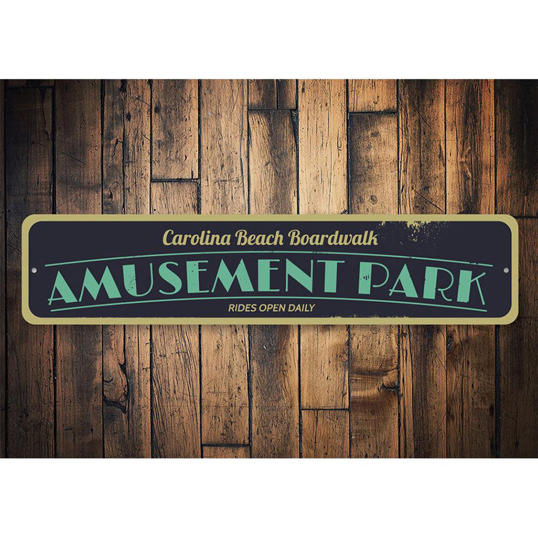 Amusement Park Sign