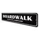 City Name Boardwalk Sign