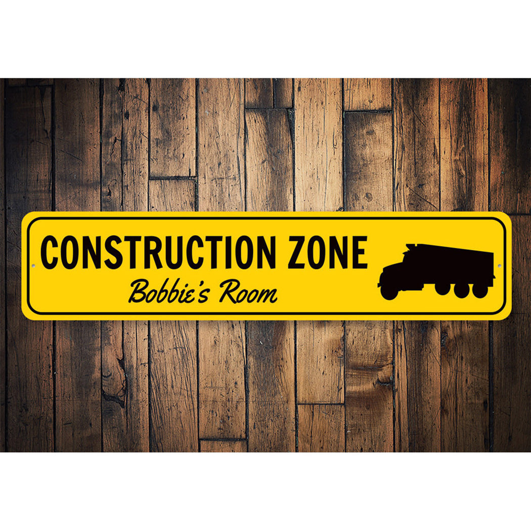Construction Zone Sign