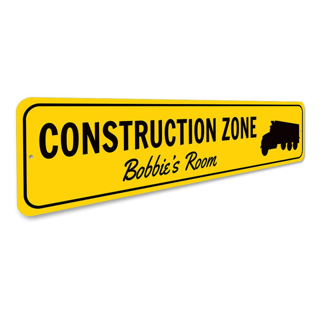 Construction Zone Sign