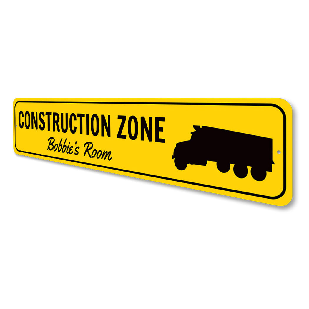 Construction Zone Sign