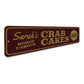 Crab Cakes Sign